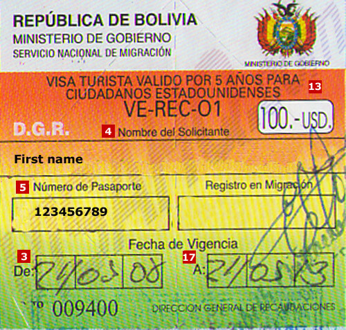 Bolivia Visa