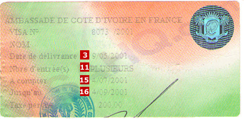 Ivory Coast (Côte d Ivoire) Visa